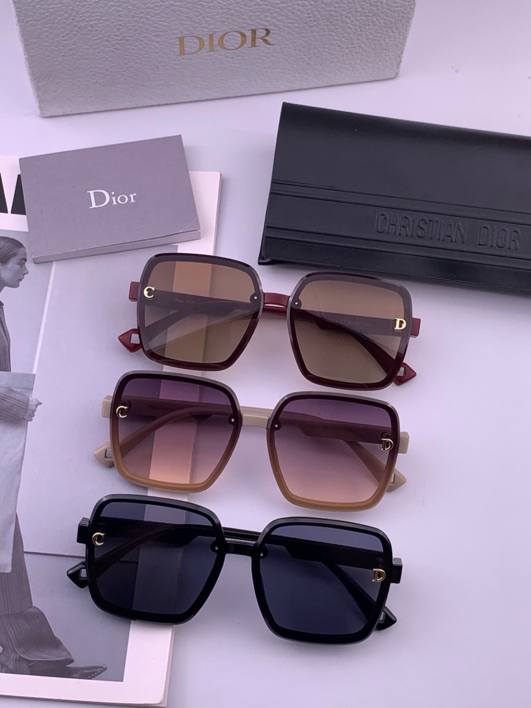Dior D47002 Fashion Purple Lens Sunglasses for Men & Women - 371961 - detail image 7
