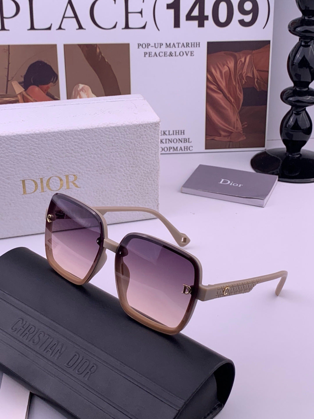 Dior D47002 Fashion Purple Lens Sunglasses for Men & Women - 371963 - detail image 2