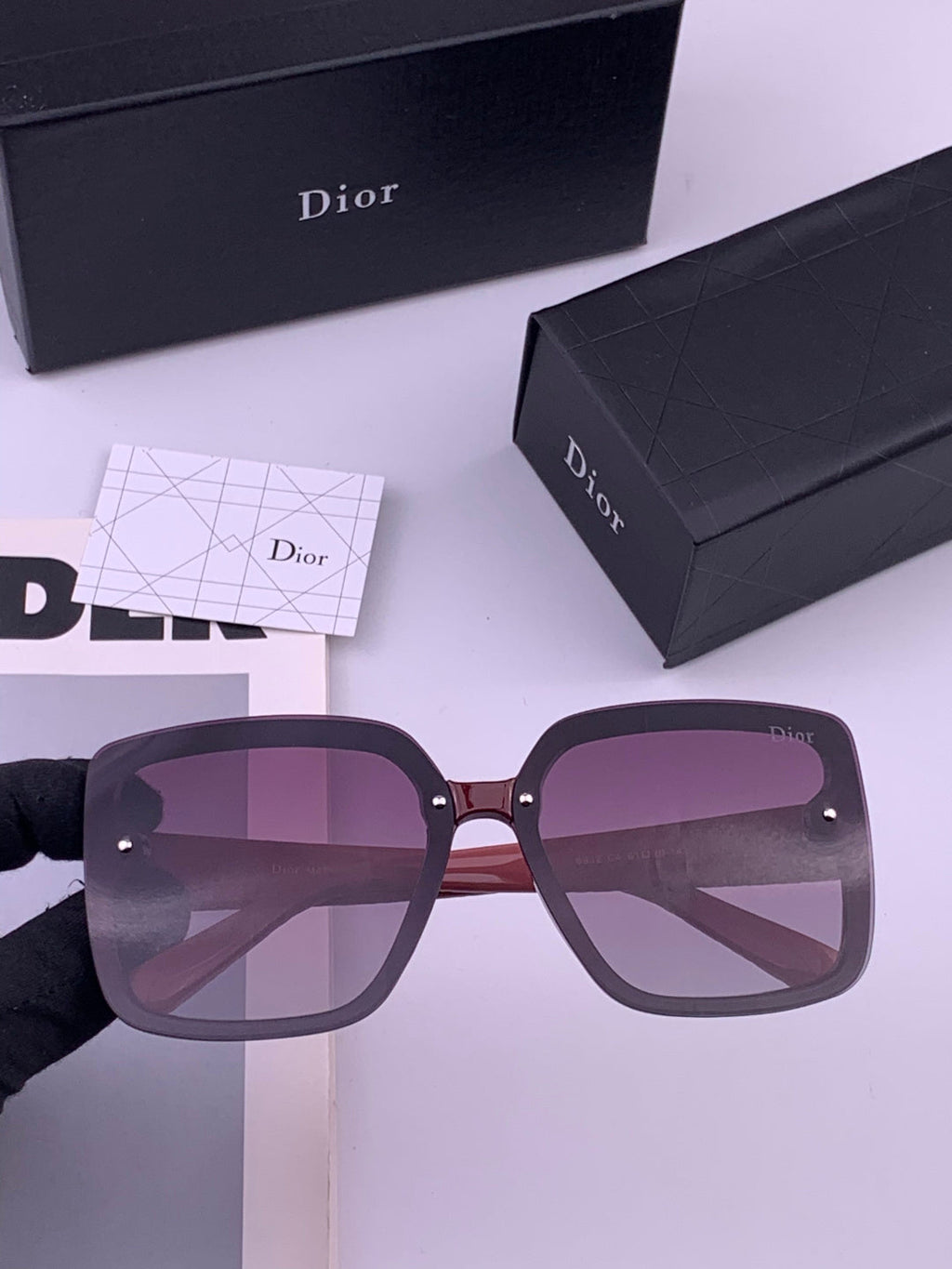 Dior CD2893 Polarized Fashion Brown Lens Sunglasses for Men & Women - 371960