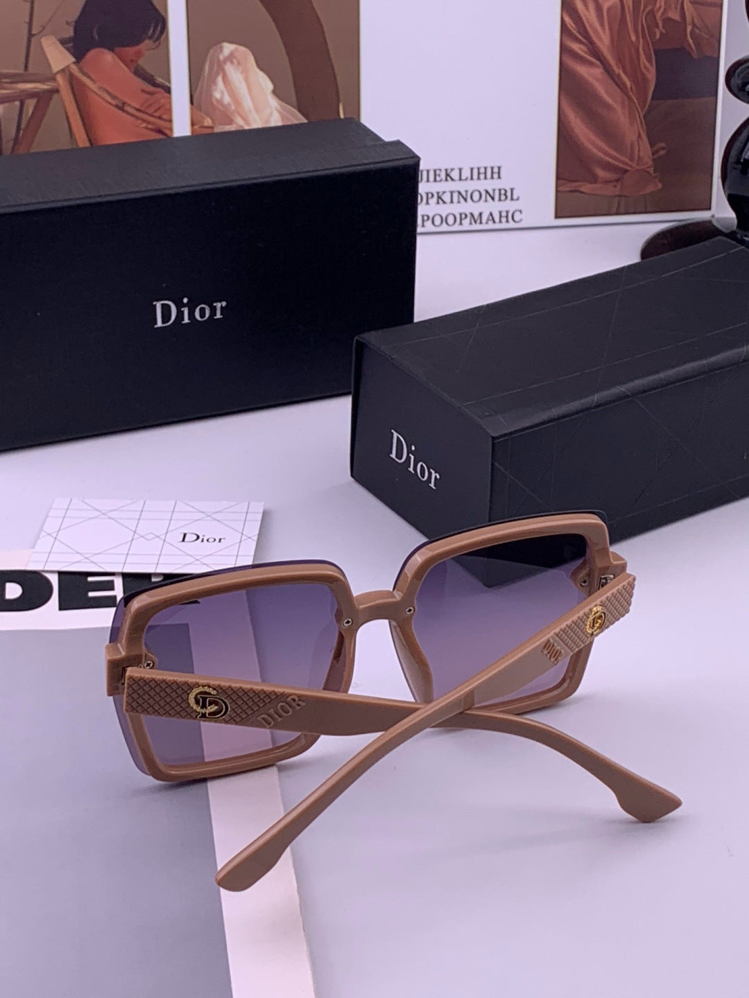 Dior CD27702 Polarized Fashion Brown Lens Sunglasses for Men & Women - 371945 - detail image 4