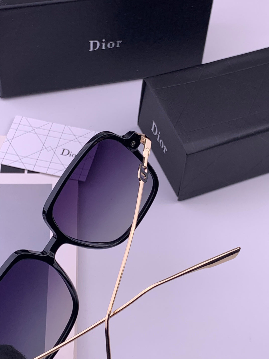 Dior CD3203 Polarized Fashion Gold Lens Sunglasses for Men & Women - 371949 - detail image 5