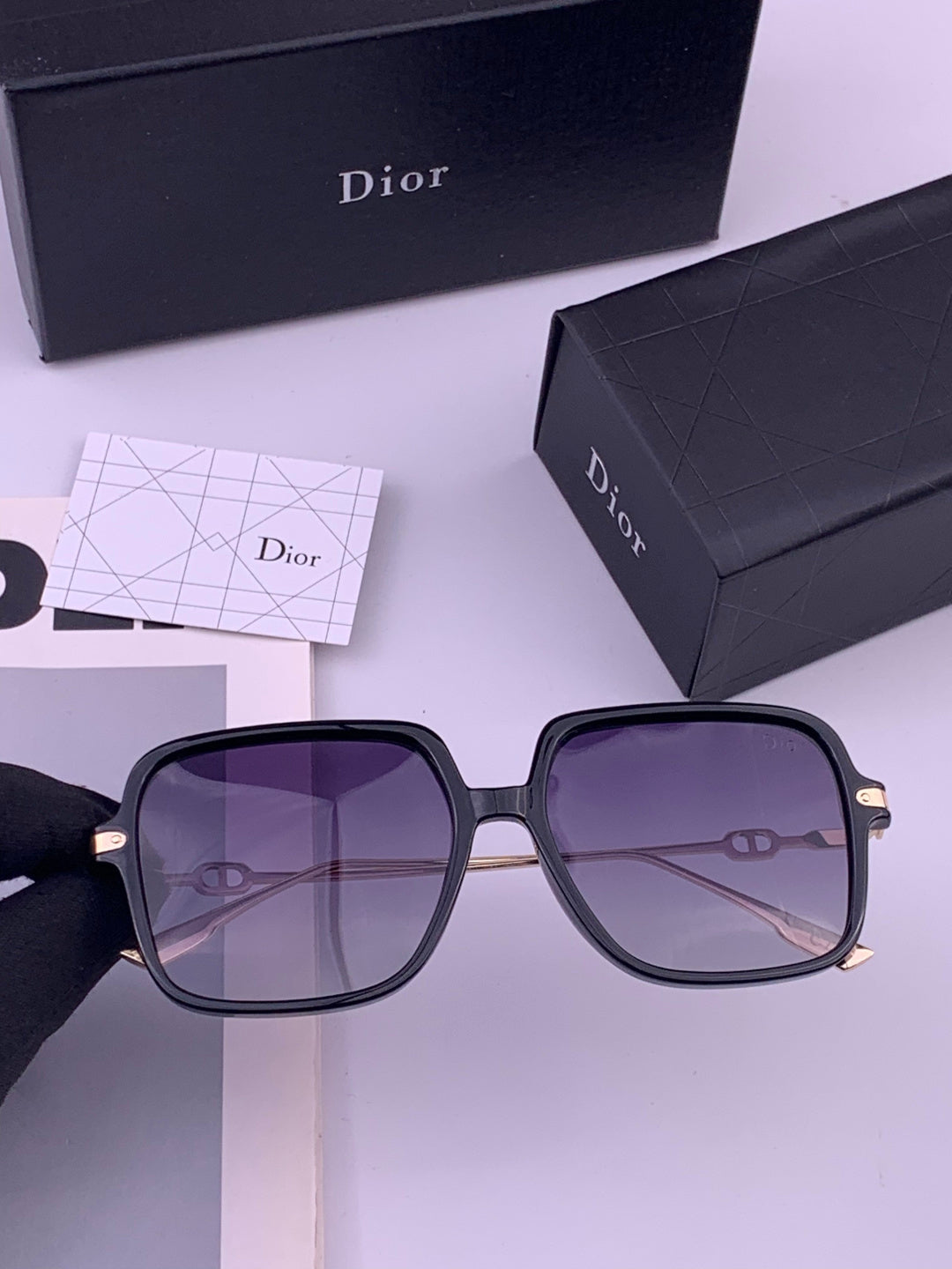 Dior CD3203 Polarized Fashion Gold Lens Sunglasses for Men & Women - 371949 - detail image 2