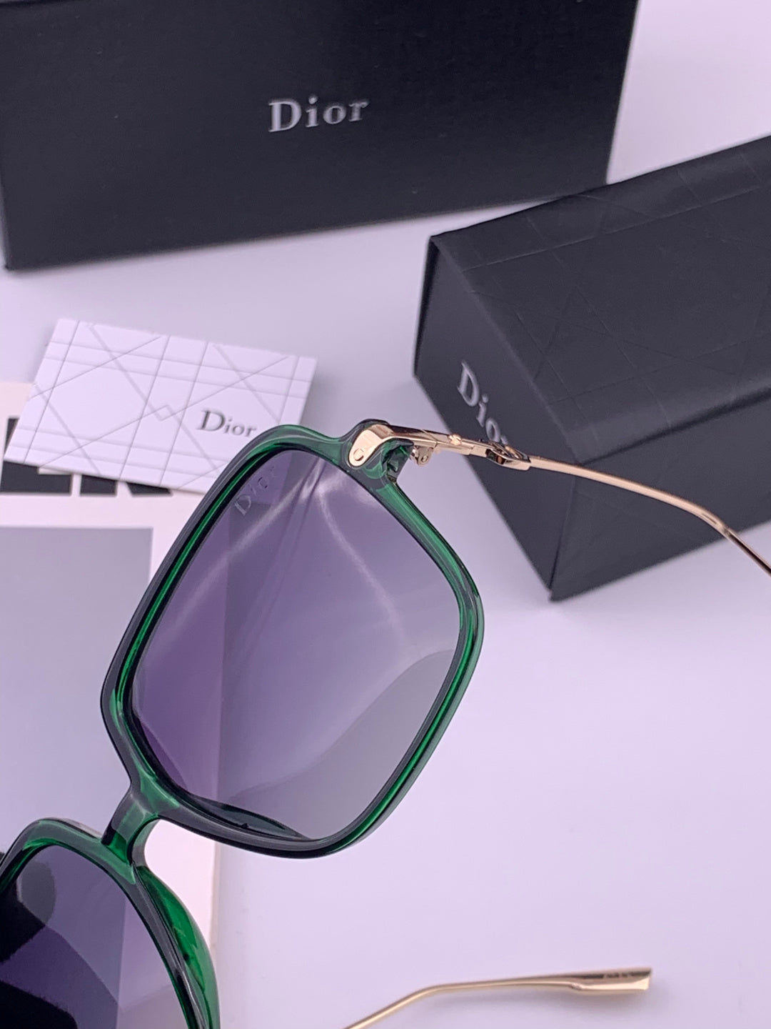 Dior CD3203 Polarized Fashion Gold Lens Sunglasses for Men & Women - 371950 - detail image 4