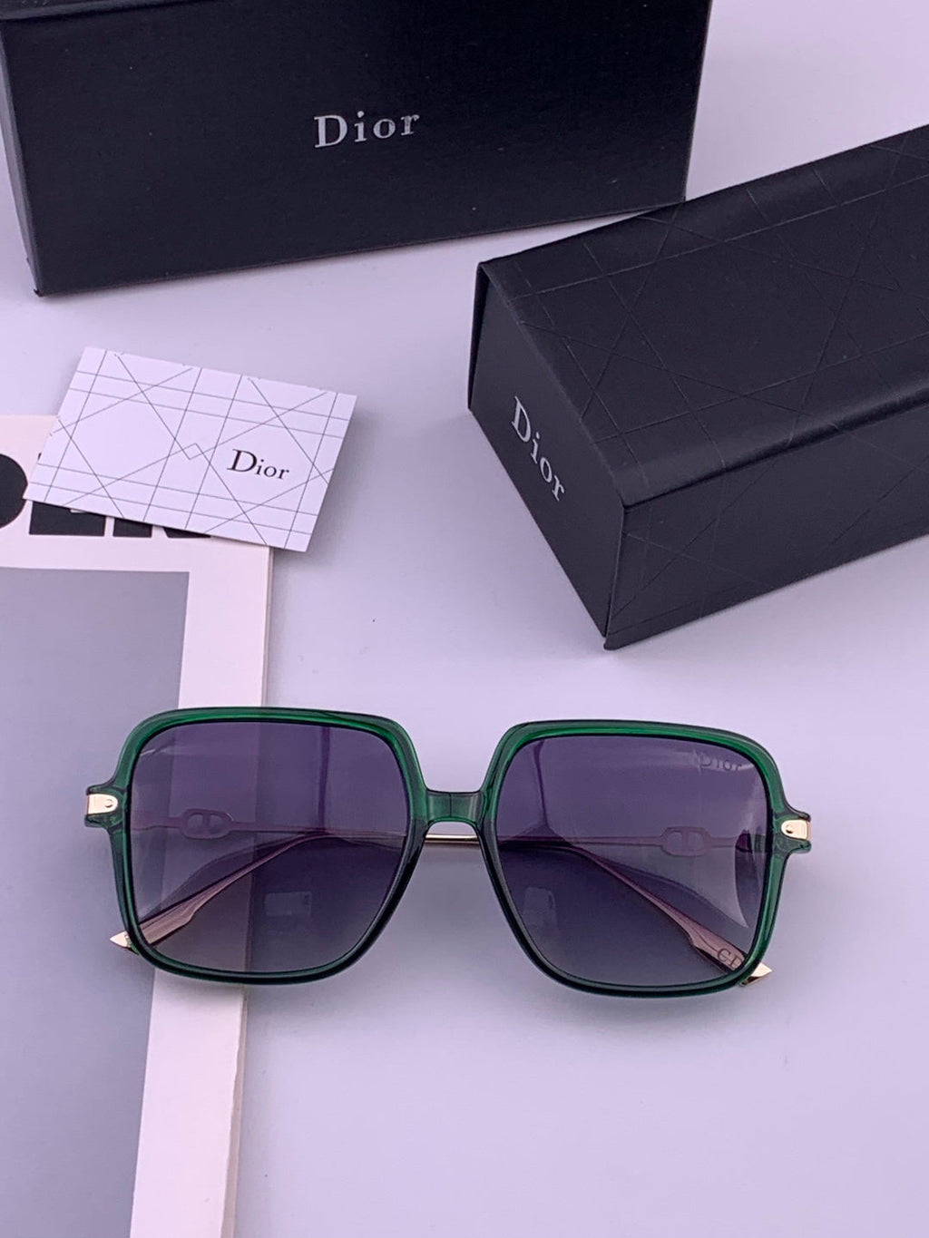 Dior CD3203 Polarized Fashion Gold Lens Sunglasses for Men & Women - 371950 - detail image 7