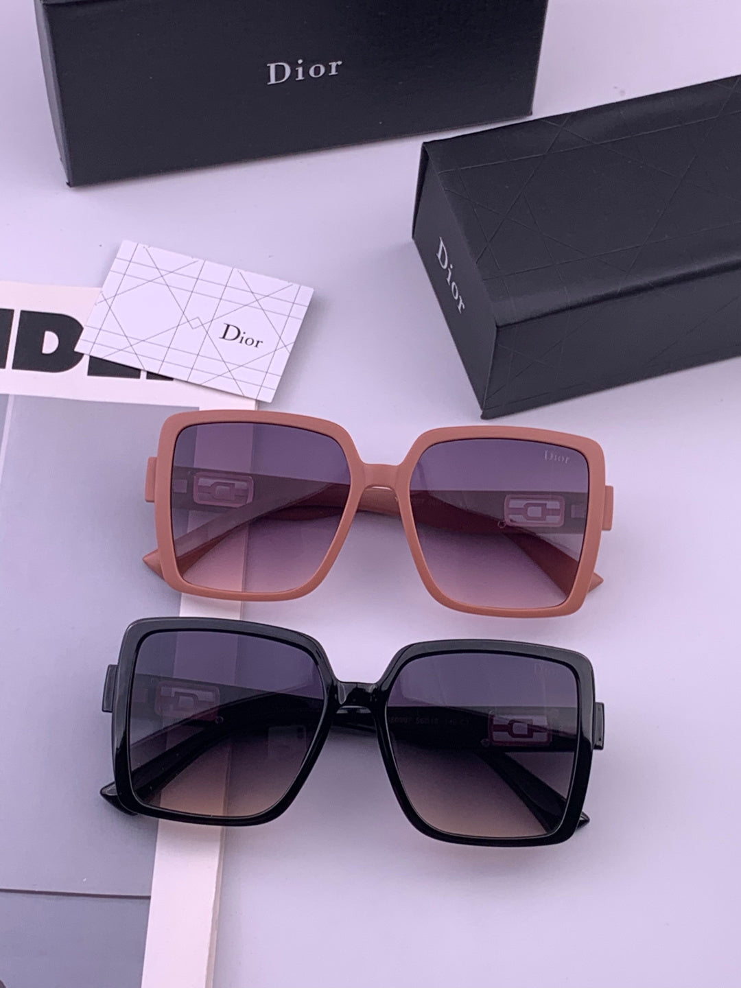 Dior D78000 Fashion Gold Lens Sunglasses for Men & Women - 371951 - detail image 7