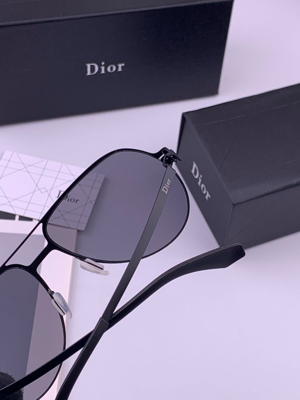 Dior 2503 Oversized Orange Lens Sunglasses for Men & Women - 382357 - detail image 4