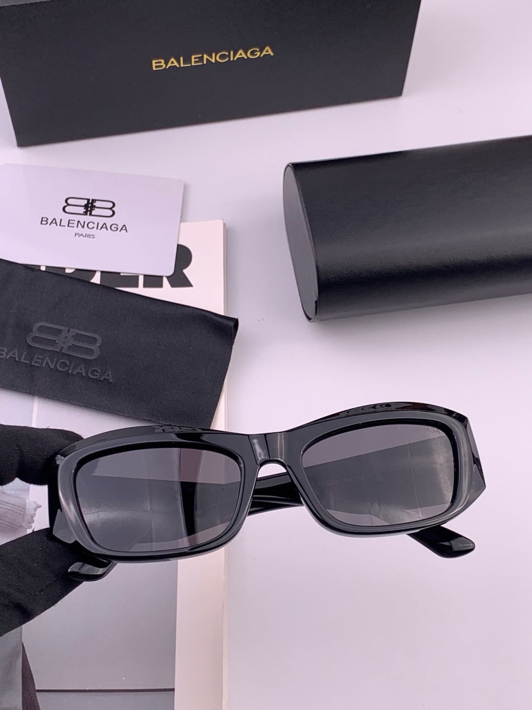 Balenciaga BL1992 Polarized Metal Fashion Pink Lens Sunglasses for Me - 382933 - detail image 3