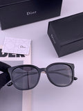 Dior D31101 Polarized Square Black Lens Sunglasses for Men & Women - 382455