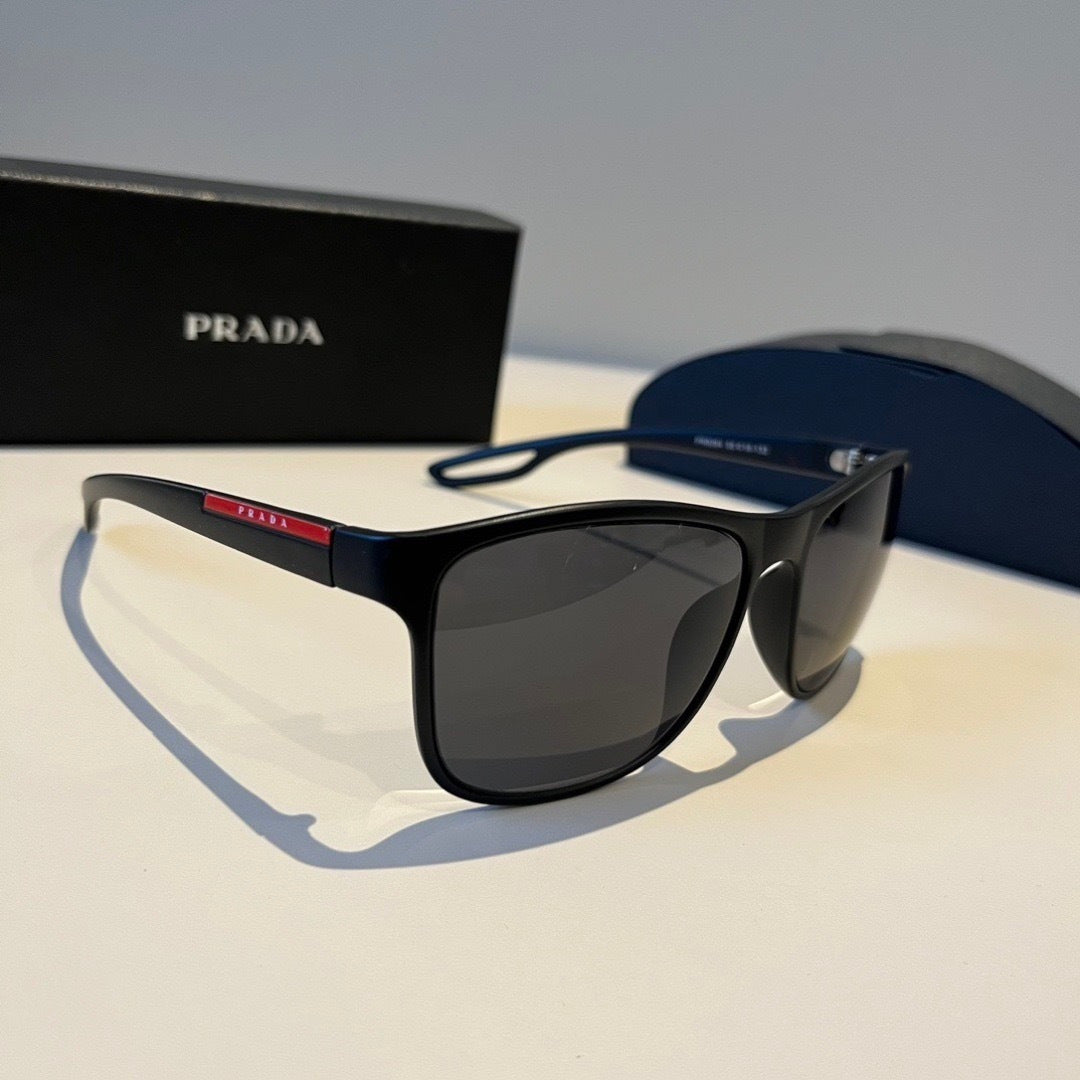 Prada Fashion Black Lens Sunglasses for Men & Women - 465567