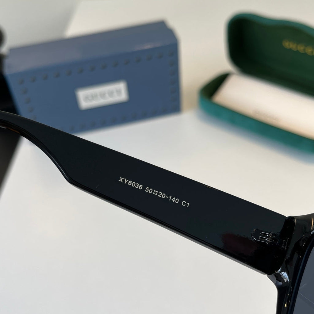 Gucci Fashion Black Lens Sunglasses for Men & Women - 486449 - detail image 7