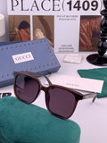 Gucci G2816 Polarized Square Orange Lens Sunglasses for Women