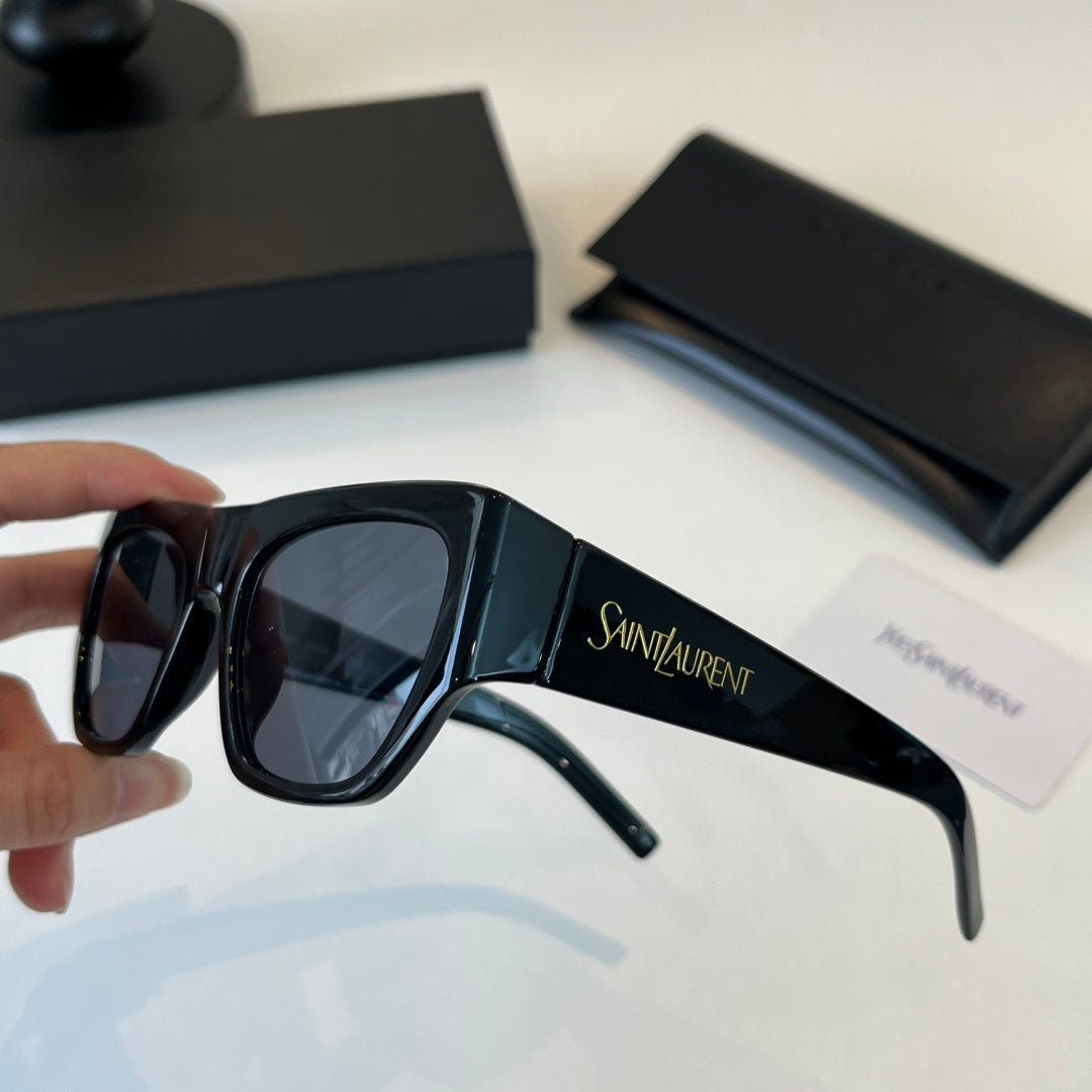 Saint Laurent Slim Black Lens Sunglasses for Men & Women - 486926 - detail image 4