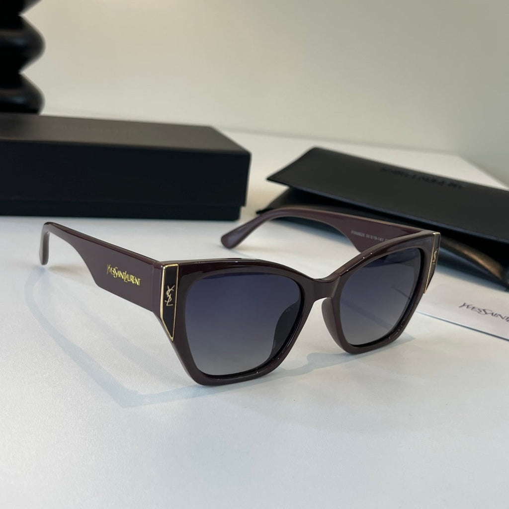 Saint Laurent Fashion Black Lens Sunglasses for Men & Women - 486918