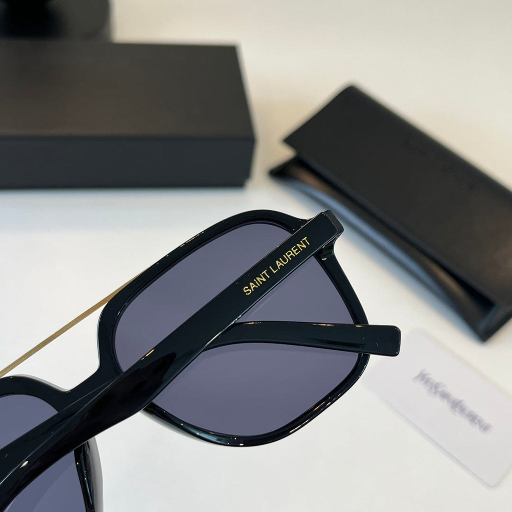 Saint Laurent Fashion Black Lens Sunglasses for Men & Women - 486919 - detail image 8