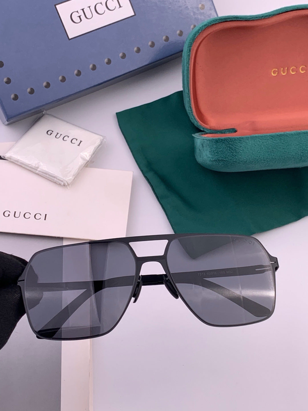 Gucci G3731 Fashion Orange Lens Sunglasses for Men & Women