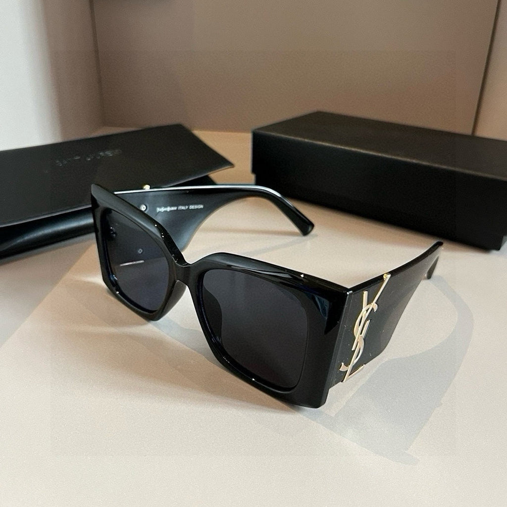 Saint Laurent Fashion Black Lens Sunglasses for Men & Women - 415581 - detail image 6