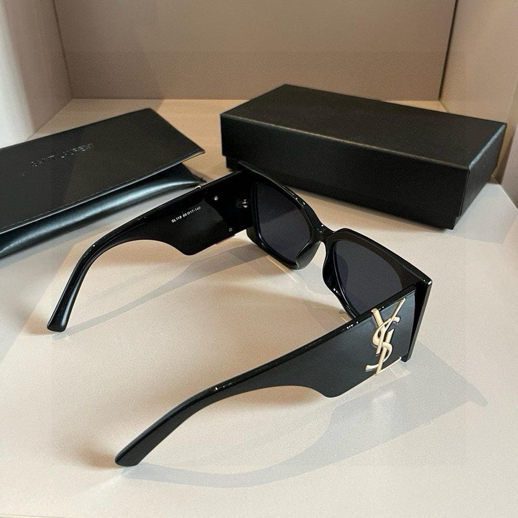 Saint Laurent Fashion Black Lens Sunglasses for Men & Women - 415581 - detail image 3