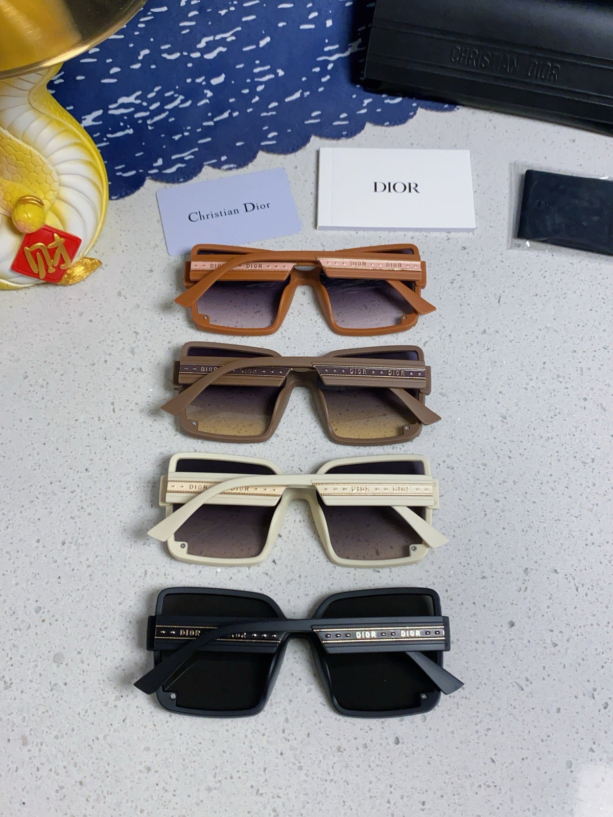 Dior Polarized Fashion Gray Lens Sunglasses for Women - 997974 - detail image 11