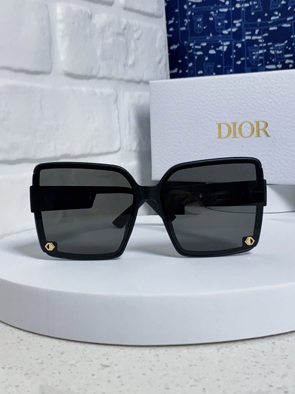 Dior Polarized Fashion Black Lens Sunglasses for Women - 997975 - detail image 2