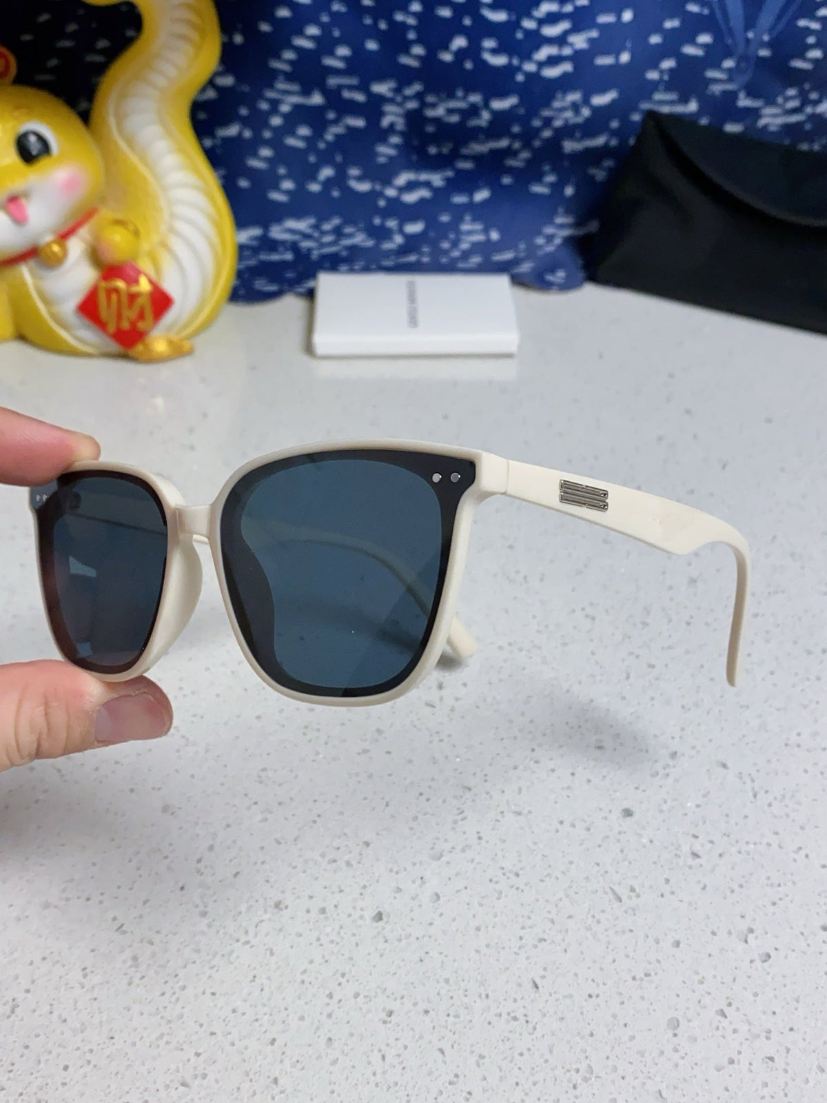 Gentle Monster HEIZER Square Blue Lens Sunglasses for Men & Women - detail image 6