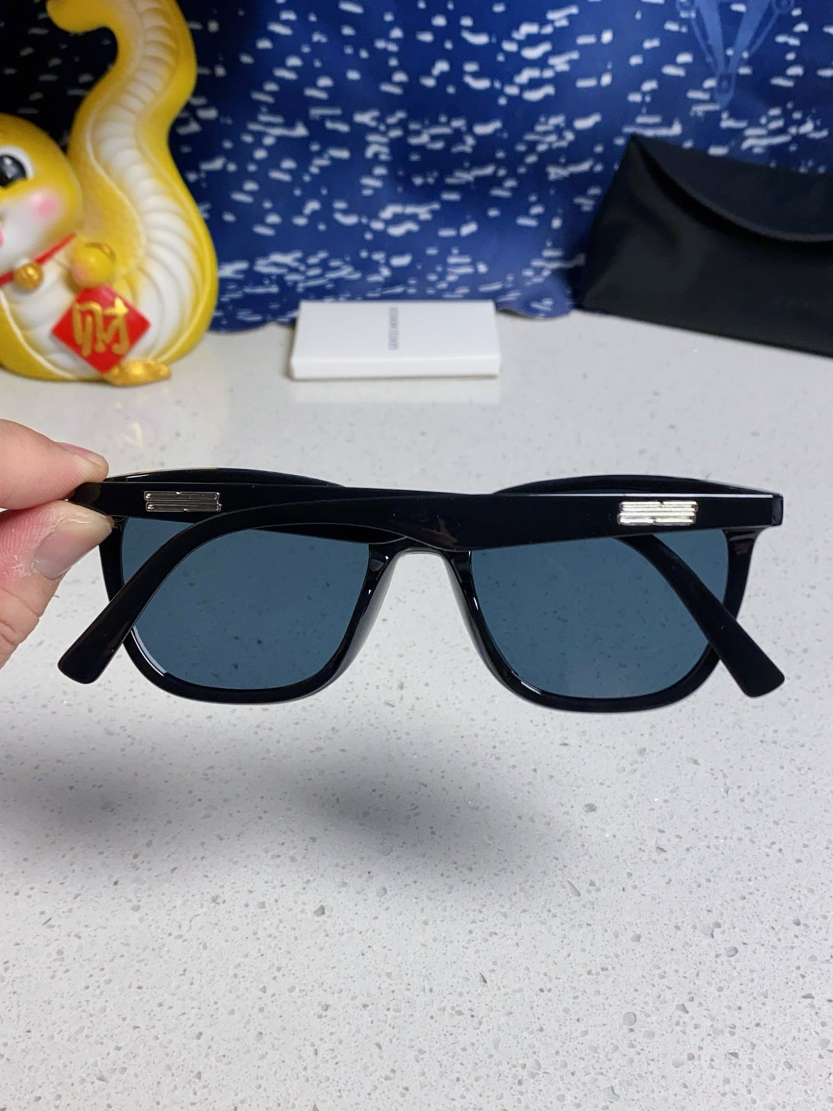 Gentle Monster HEIZER Square Red Lens Sunglasses for Men & Women - detail image 5