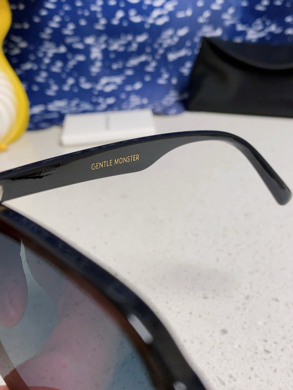 Gentle Monster HEIZER Square Red Lens Sunglasses for Men & Women - 432937 - detail image 8