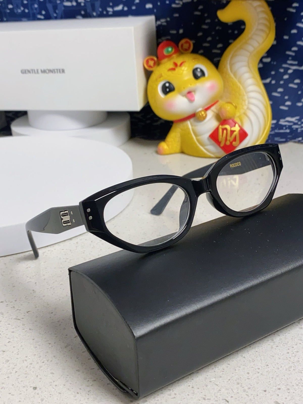 Gentle Monster ROCOCO Cat-Eye Silver Lens Sunglasses for Men & Women - 432926 - detail image 11