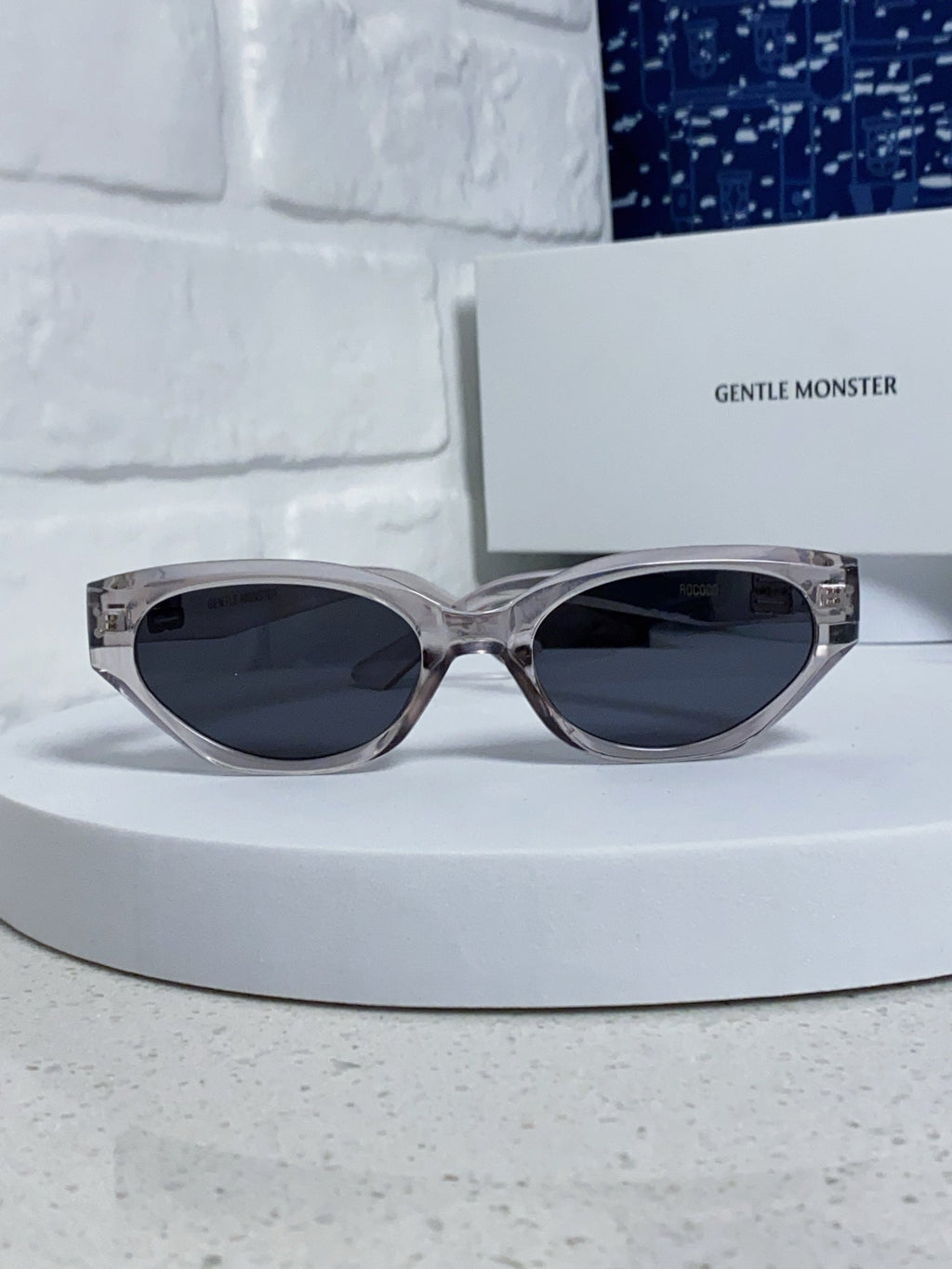 Gentle Monster ROCOCO Cat-Eye Silver Lens Sunglasses for Men & Women - detail image 2
