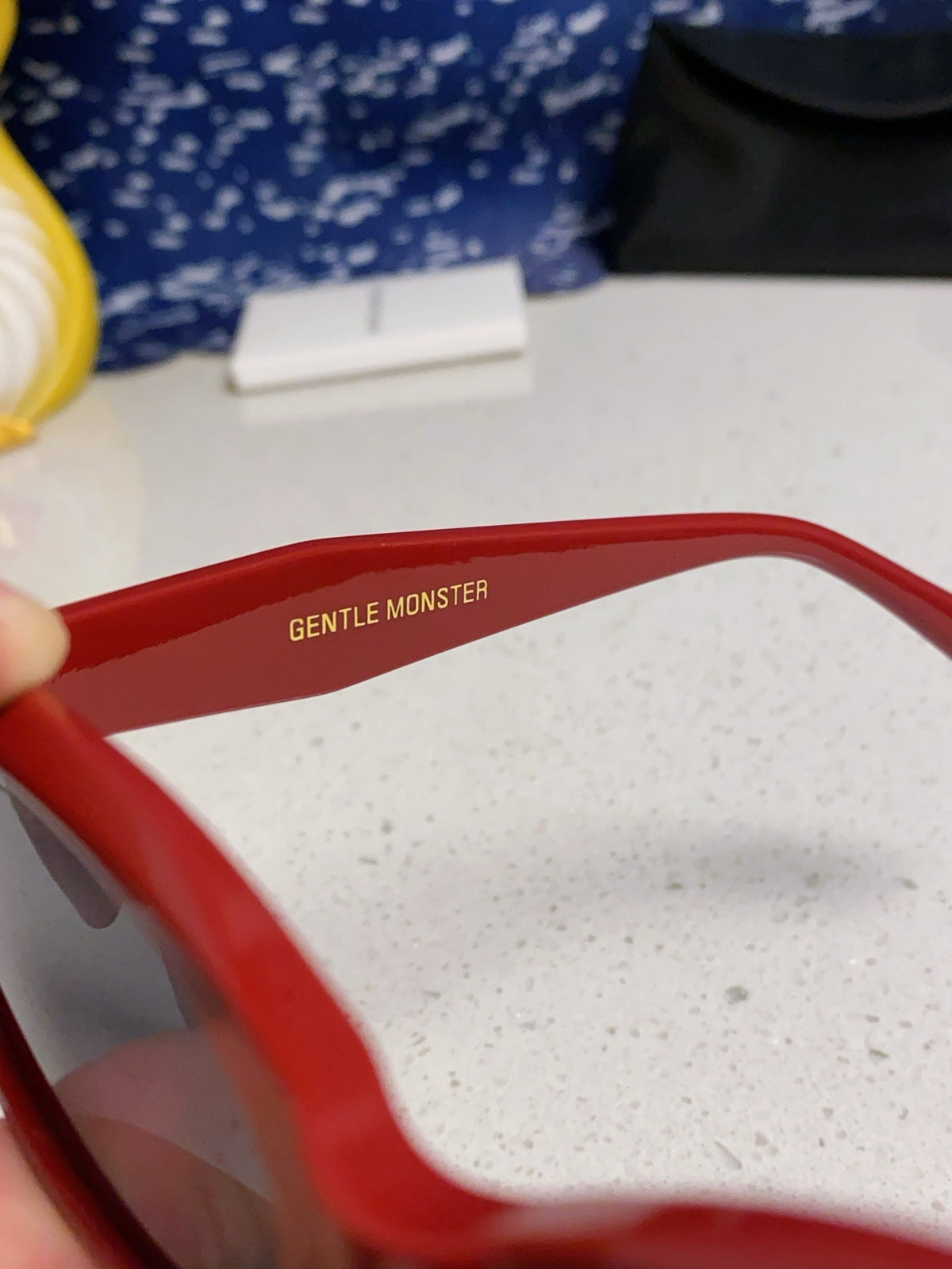 Gentle Monster ROCOCO Cat-Eye Red Lens Sunglasses for Men & Women - 432929 - detail image 8