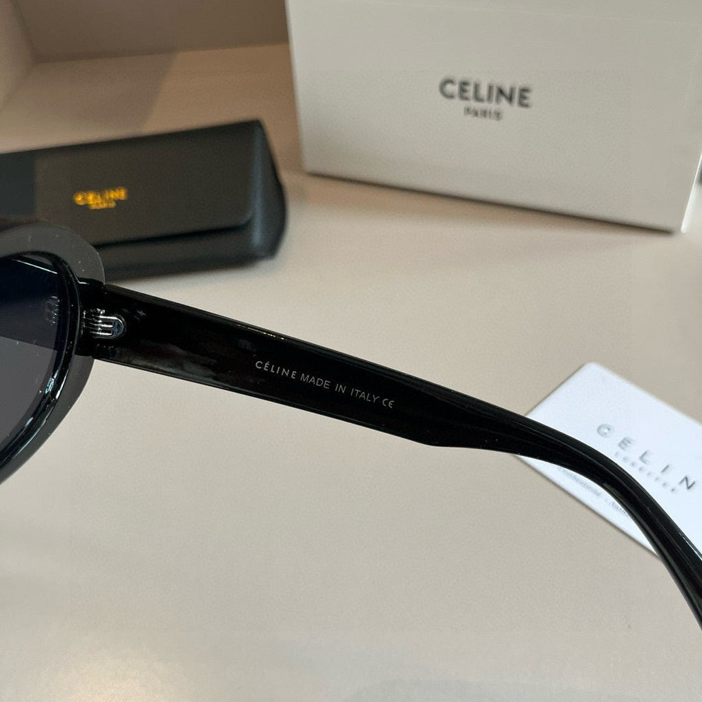 Celine Fashion Black Lens Sunglasses for Men & Women - 382536 - detail image 4