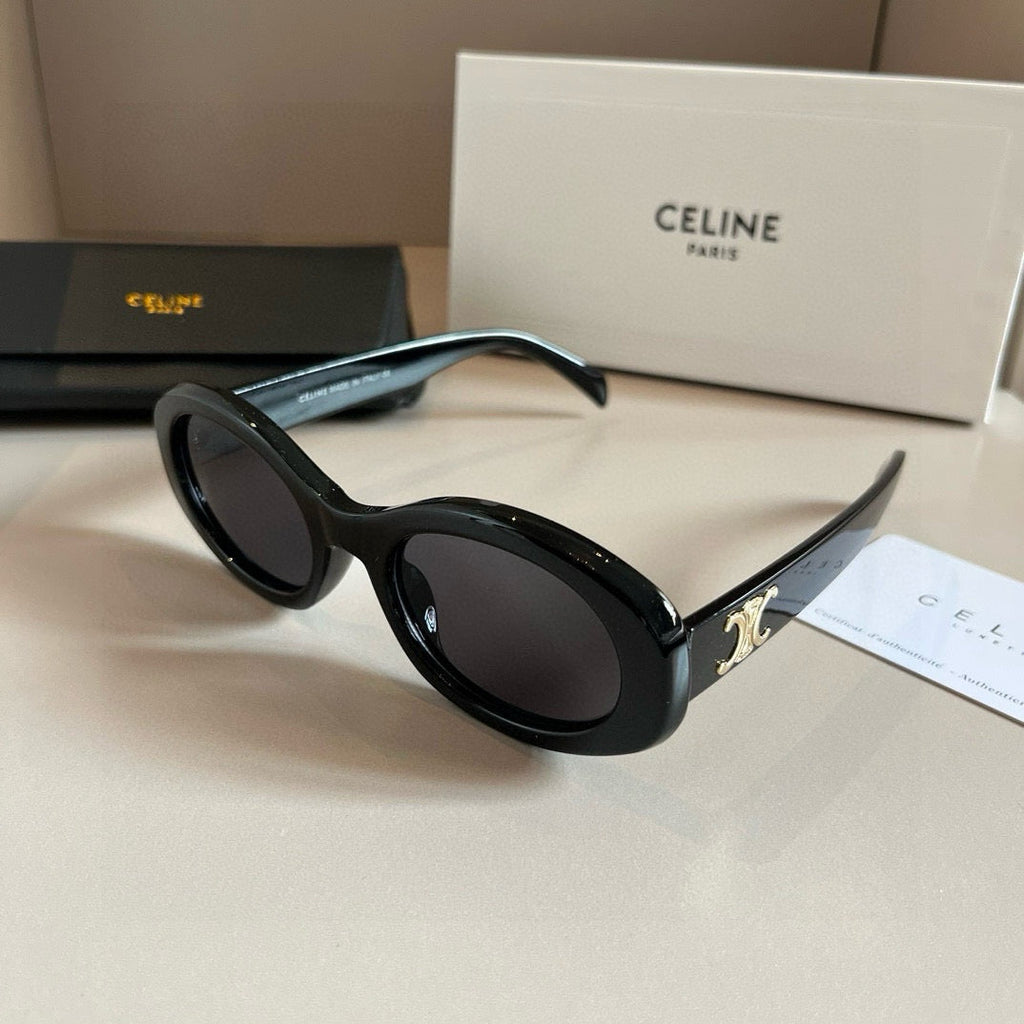Celine Fashion Black Lens Sunglasses for Men & Women - 382536 - detail image 2