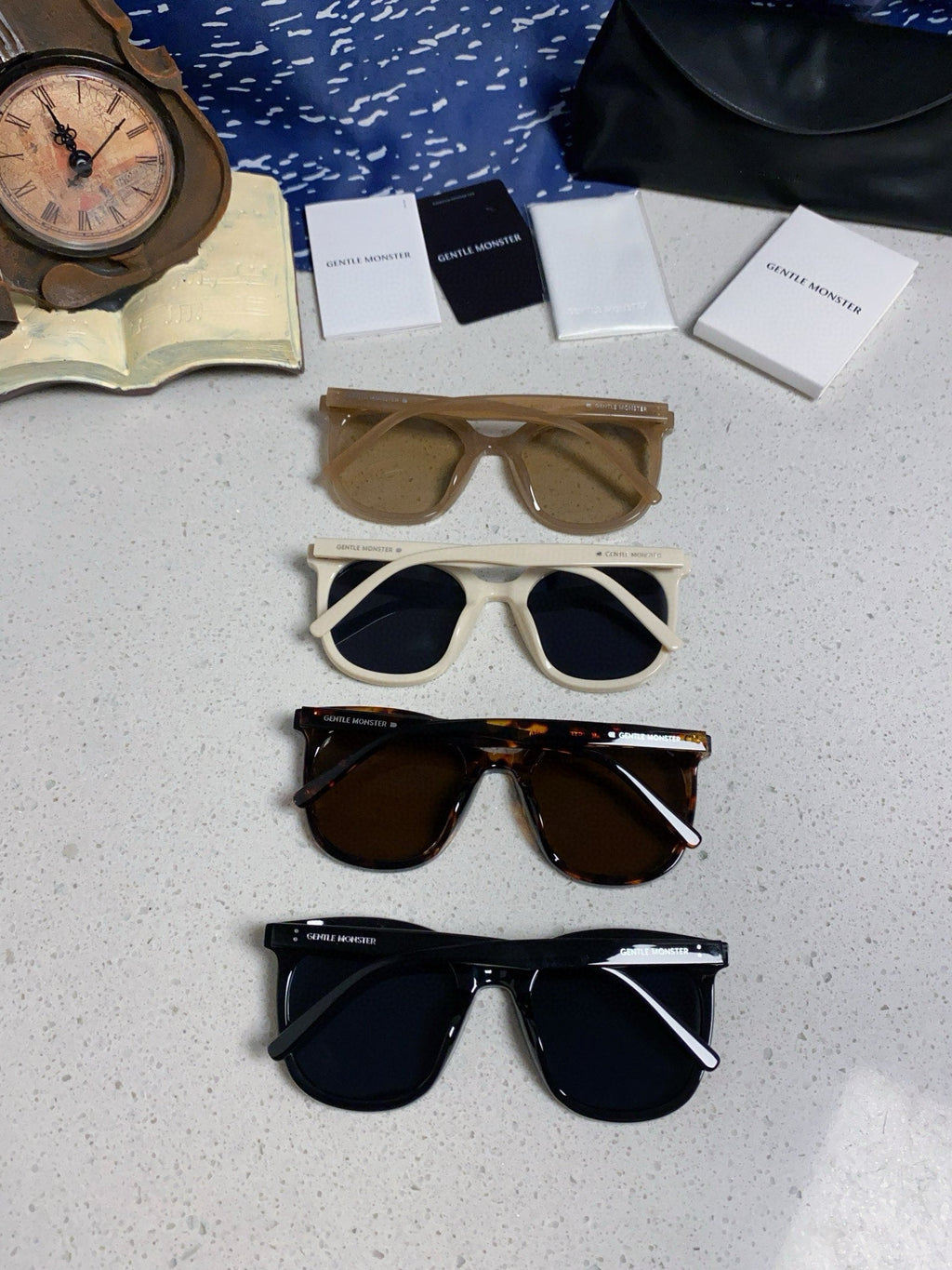 Gentle Monster MYMA Oversized Black Lens Sunglasses for Men & Women - detail image 11
