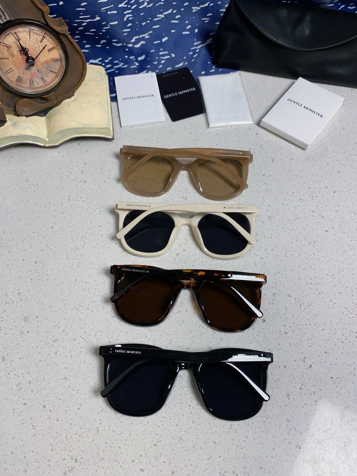 Gentle Monster MYMA Oversized Blue Lens Sunglasses for Men & Women - detail image 11