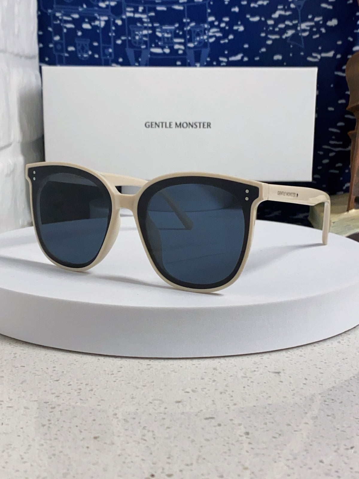 Gentle Monster MYMA Oversized Blue Lens Sunglasses for Men & Women