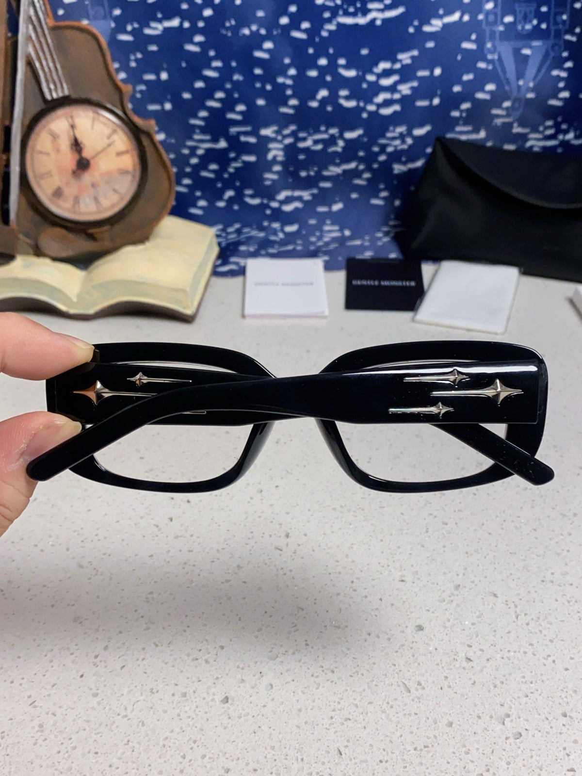 Gentle Monster ANTENA Square Silver Lens Sunglasses for Men & Women - detail image 5