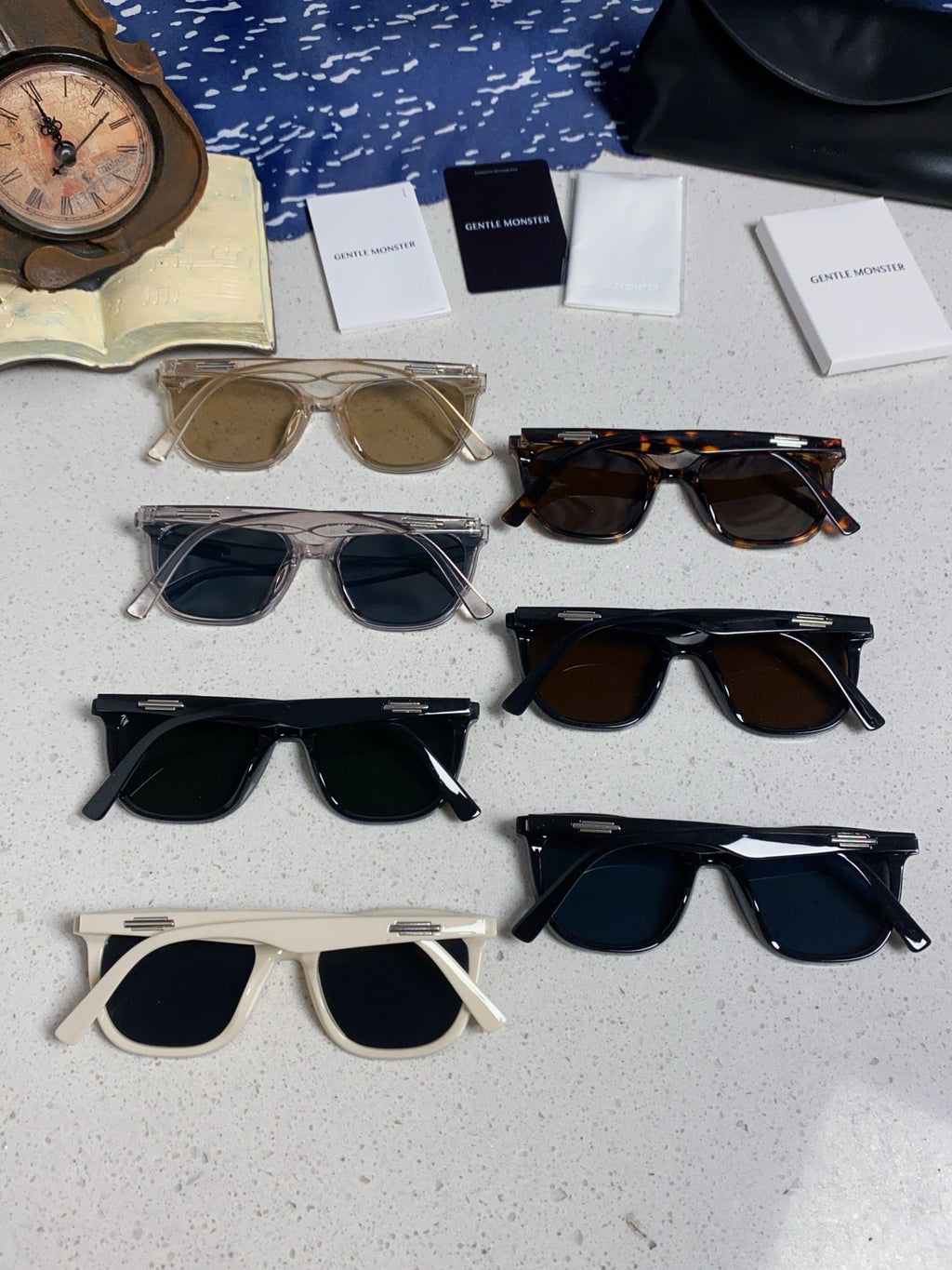 Gentle Monster LILIT Fashion Blue Lens Sunglasses for Men & Women - 399388 - detail image 11