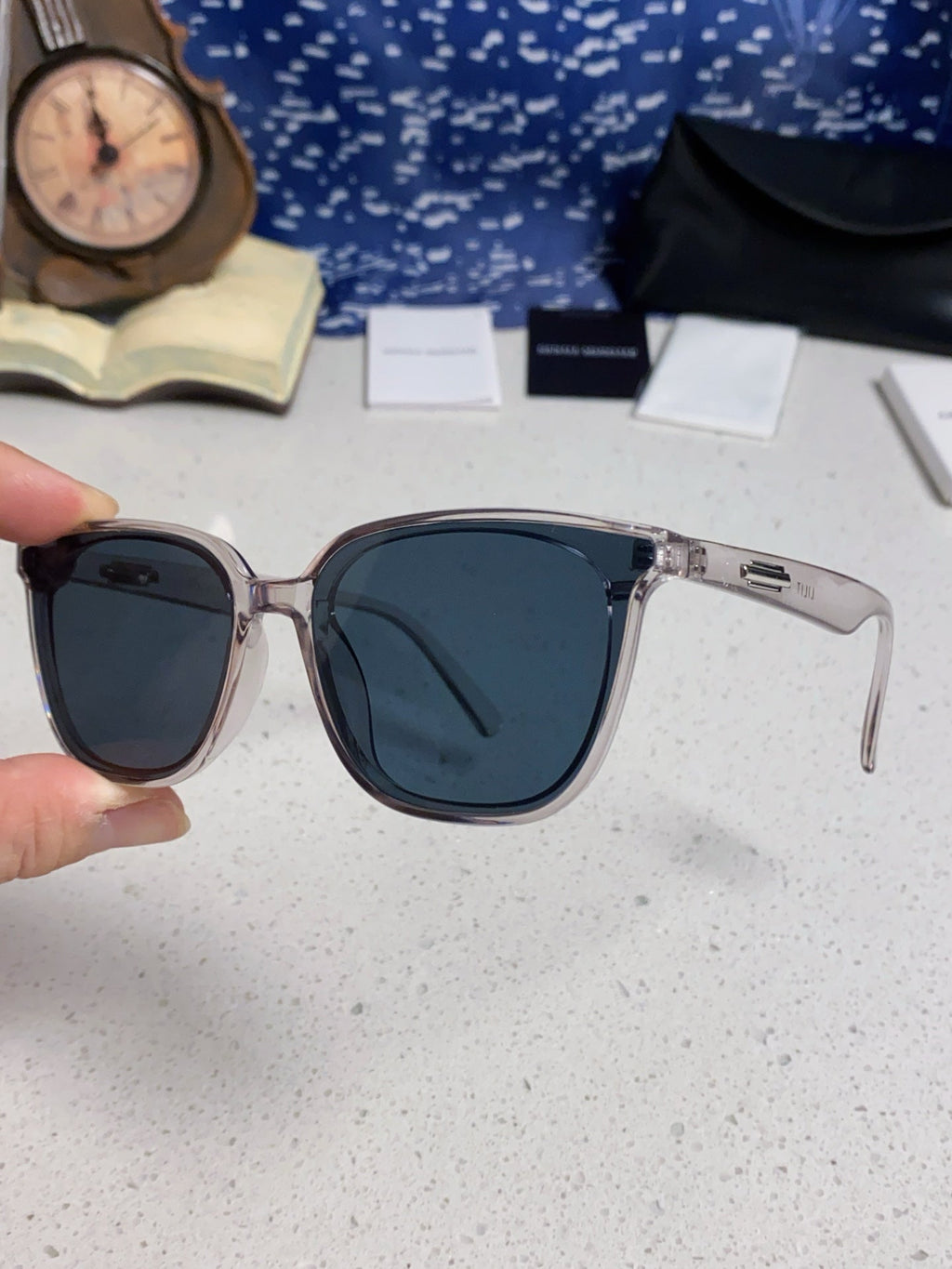 Gentle Monster LILIT Fashion Blue Lens Sunglasses for Men & Women - 399386 - detail image 6