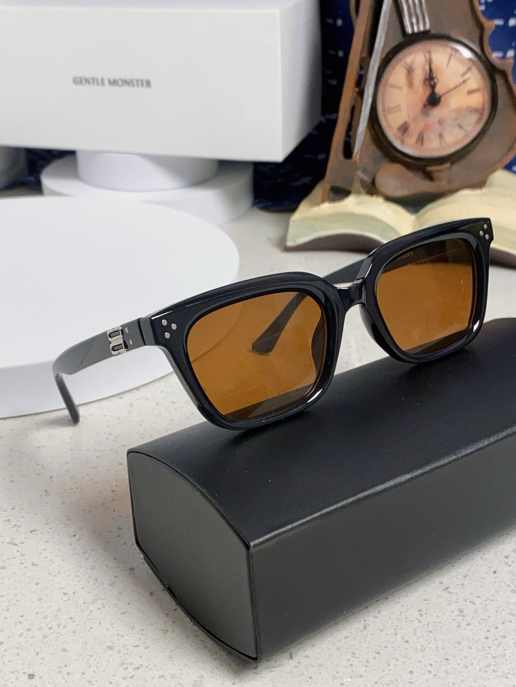 Gentle Monster MUSEE Fashion Orange Lens Sunglasses for Men & Women - detail image 11