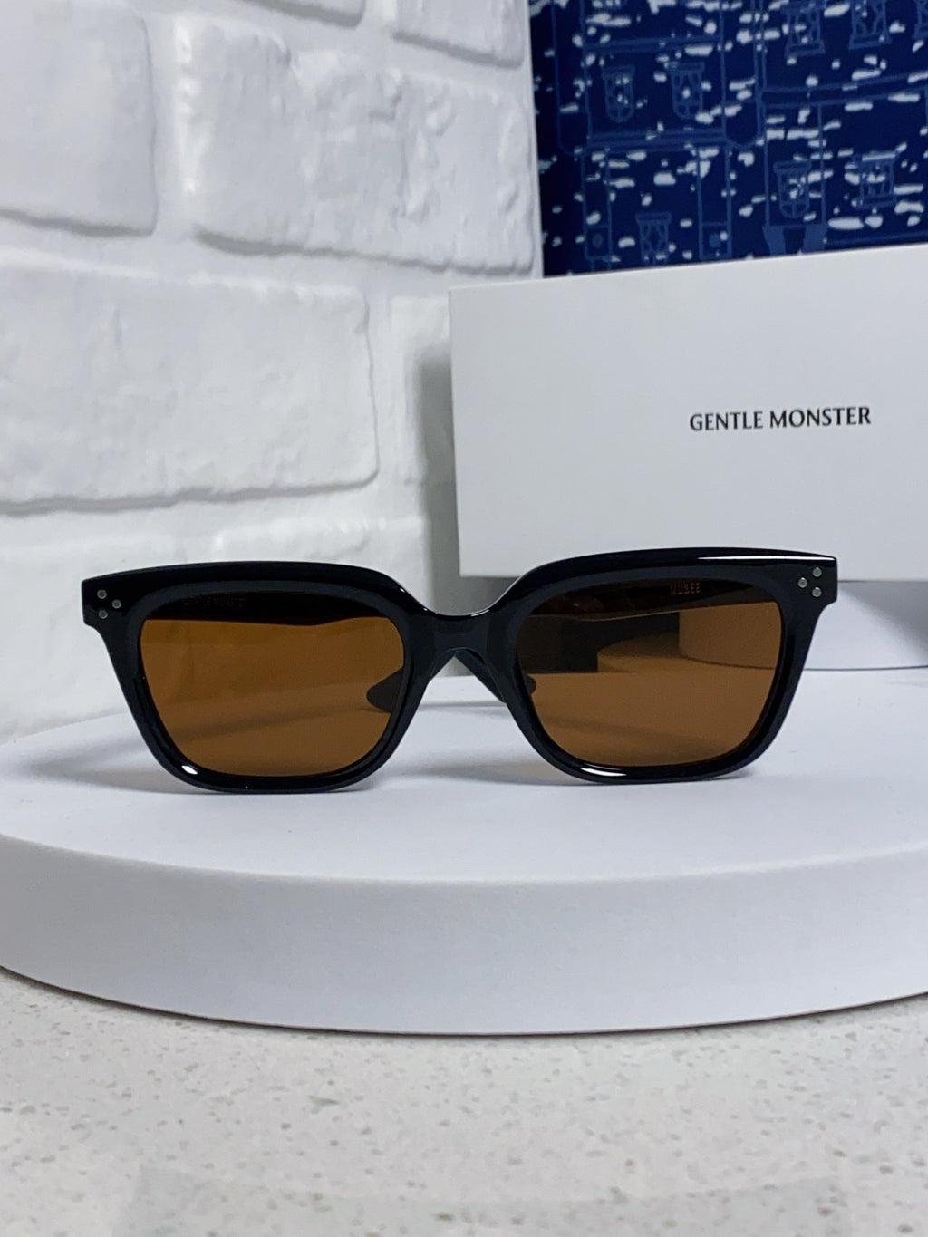 Gentle Monster MUSEE Fashion Orange Lens Sunglasses for Men & Women - detail image 3