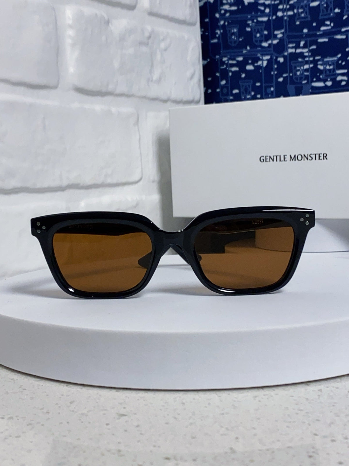 Gentle Monster MUSEE Fashion Orange Lens Sunglasses for Men & Women - detail image 3