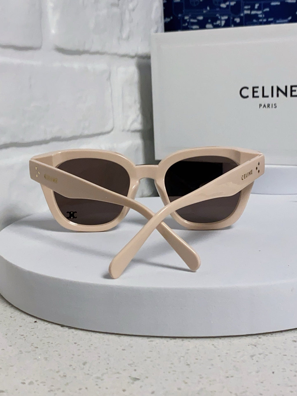 Celine Square Gray Lens Sunglasses for Men & Women - 158428 - detail image 3