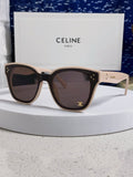 Celine Square Gray Lens Sunglasses for Men & Women - 398871