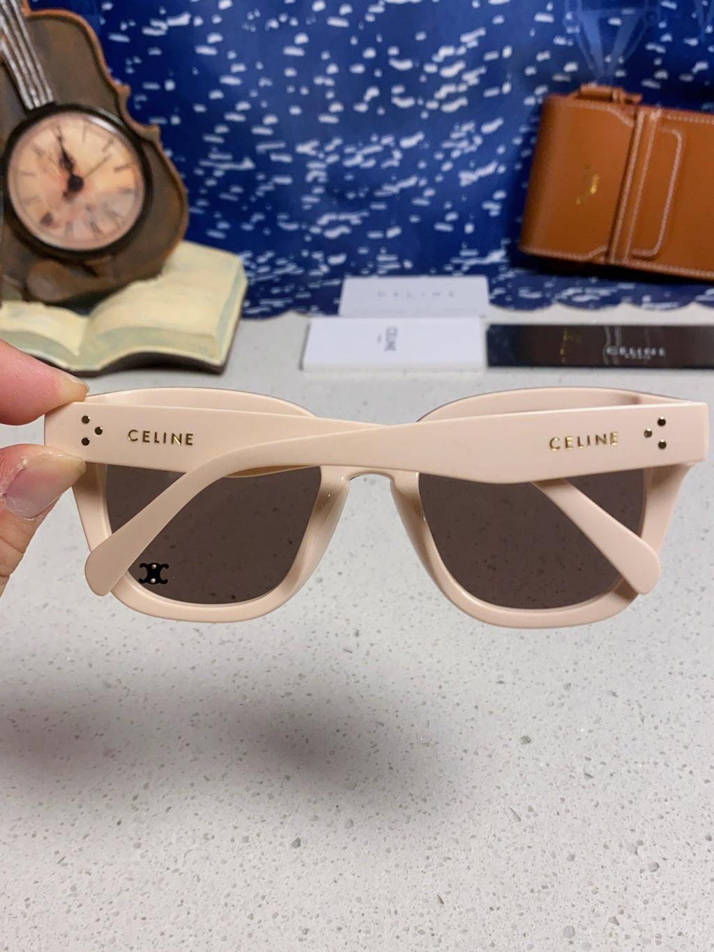 Celine Square Gray Lens Sunglasses for Men & Women - 398871 - detail image 5