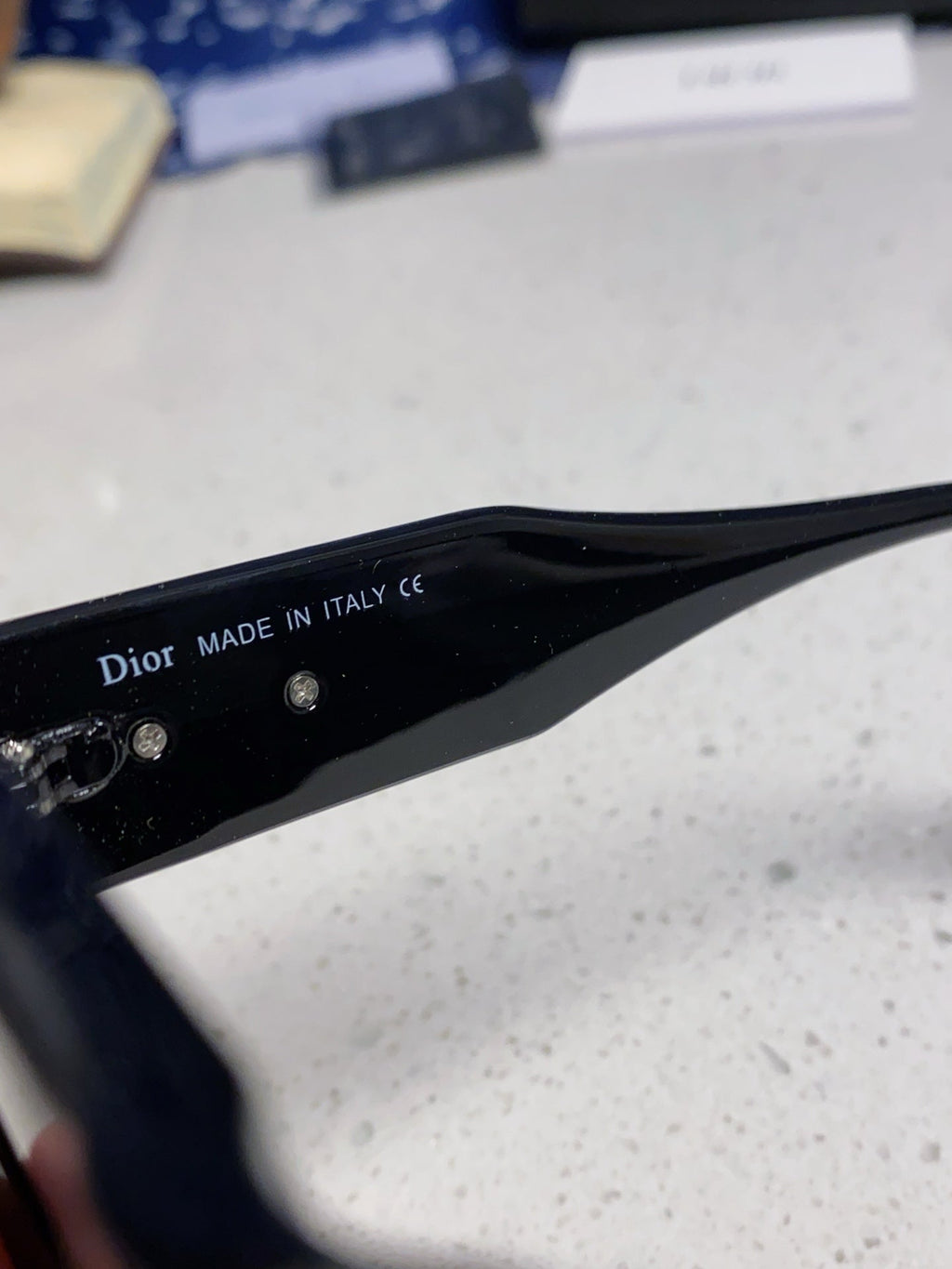 Dior Polarized Fashion Black Lens Sunglasses for Women - 867131 - detail image 8