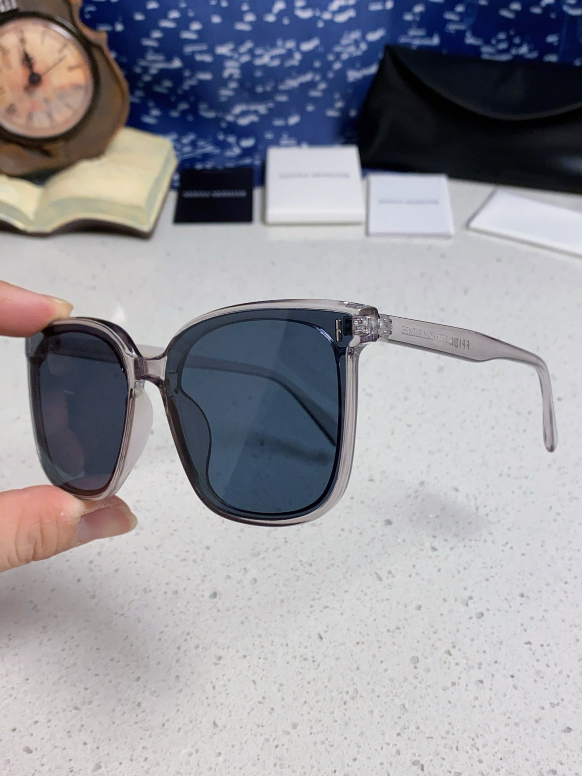 Gentle Monster FIRDA Oversized Blue Lens Sunglasses for Women - 867261 - detail image 6
