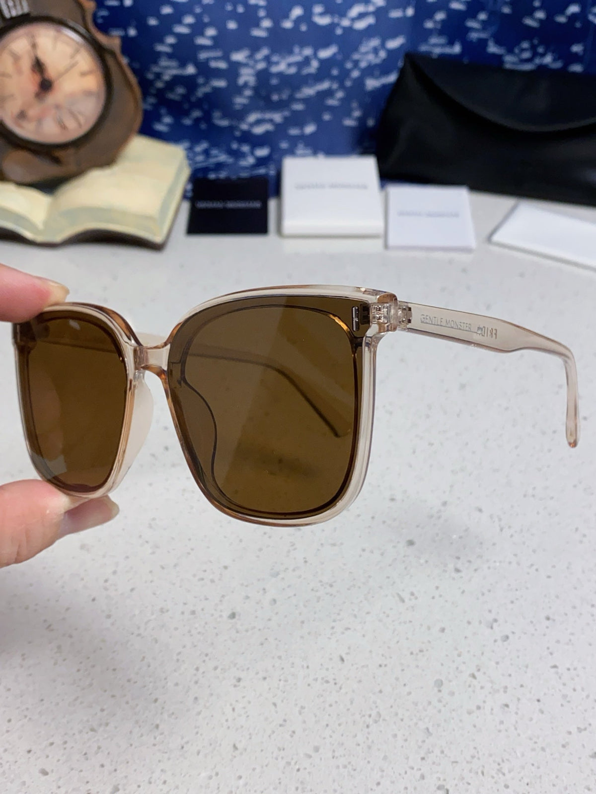 Gentle Monster FIRDA Oversized Brown Lens Sunglasses for Women - 867262 - detail image 6