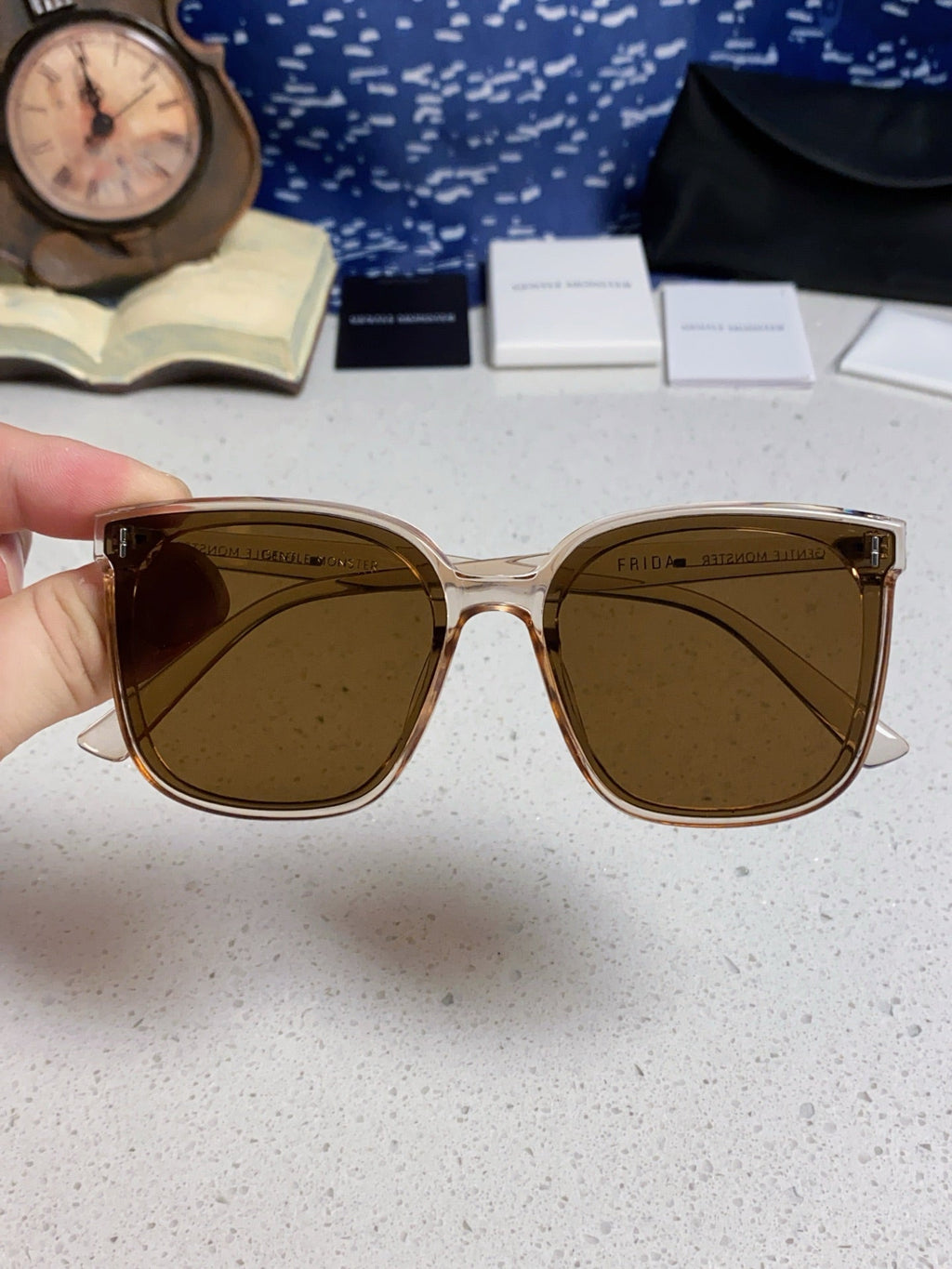 Gentle Monster FIRDA Oversized Brown Lens Sunglasses for Women - 867262 - detail image 4