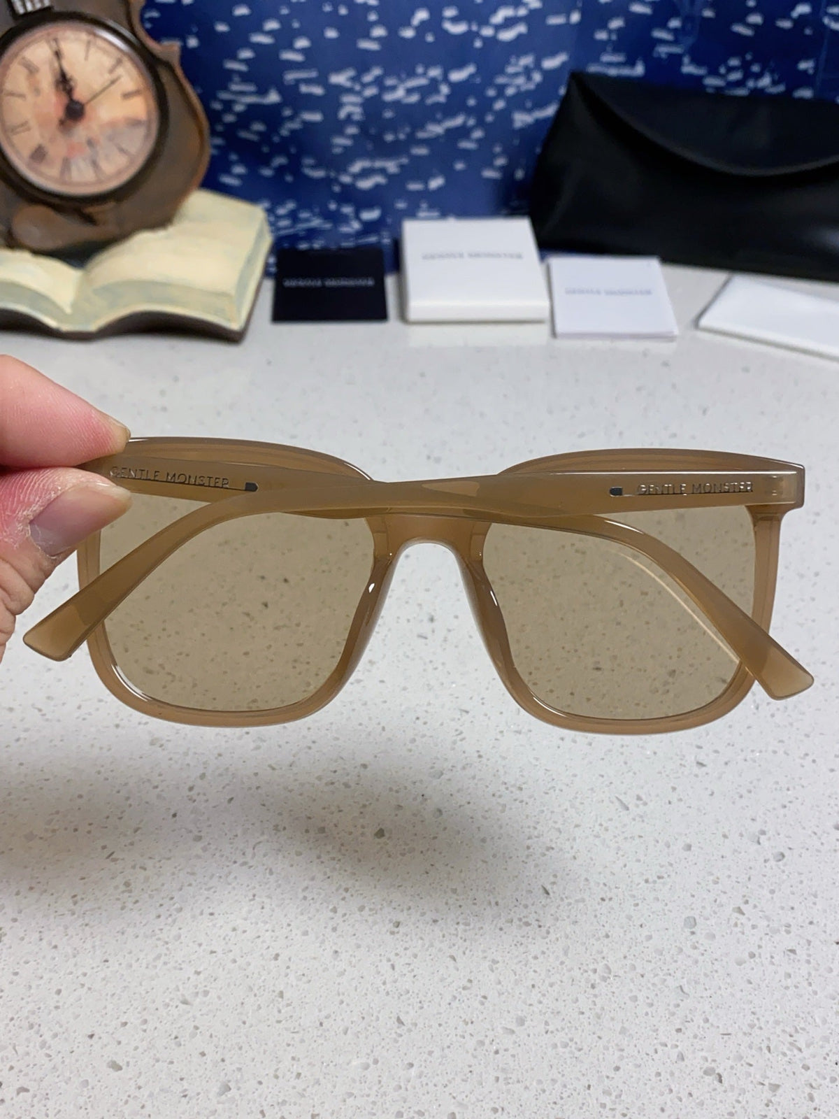 Gentle Monster FIRDA Oversized Gray Lens Sunglasses for Women - 867263 - detail image 5