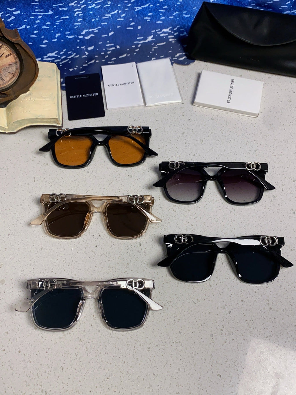 Gentle Monster ANGEL Oversized Brown Lens Sunglasses for Women - 466365 - detail image 11