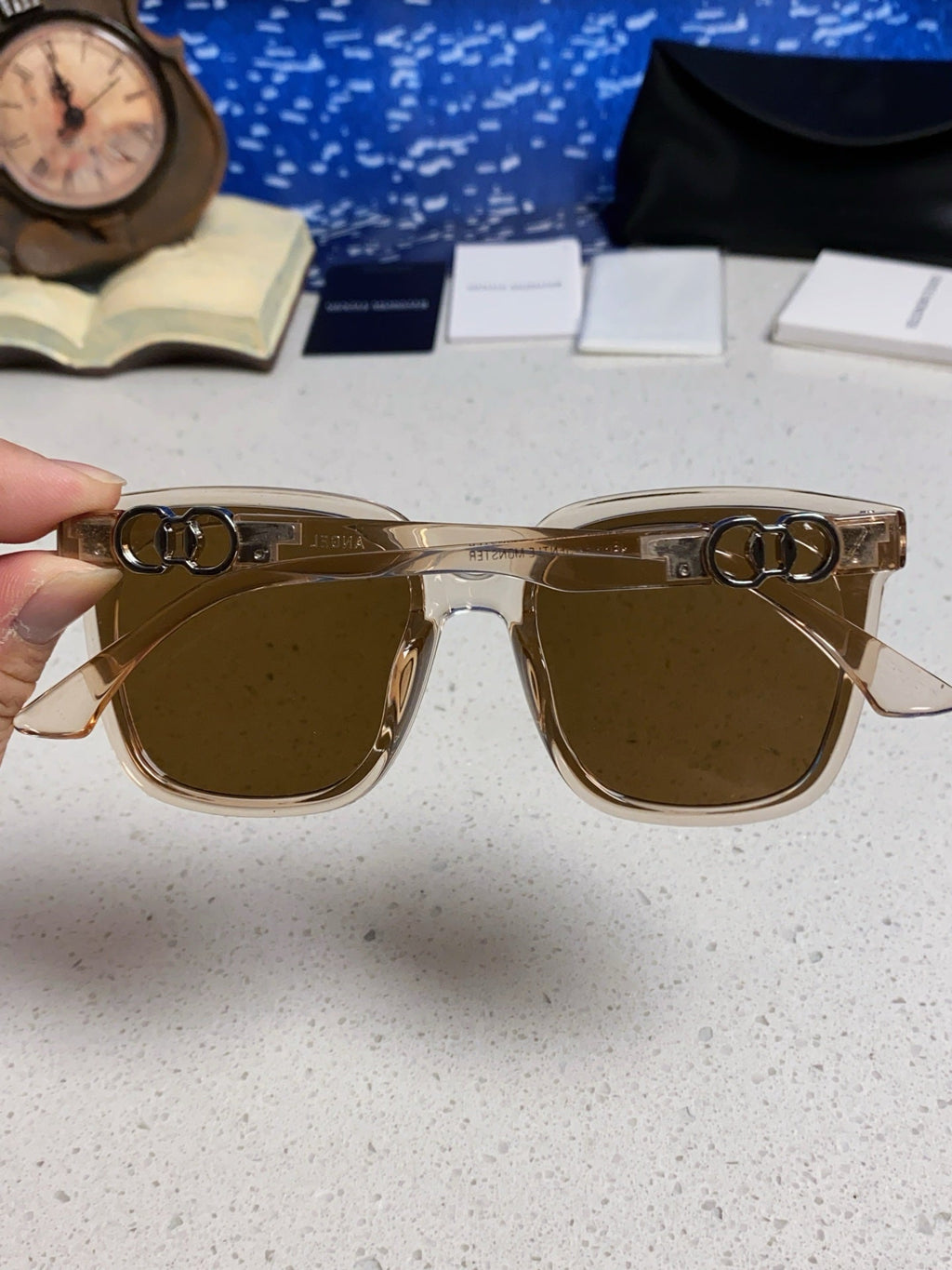 Gentle Monster ANGEL Oversized Brown Lens Sunglasses for Women - 466365 - detail image 5